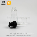 Botella de cristal atractiva única de la forma delgada de la forma del diseño personalizado 35ml para la crema de cara